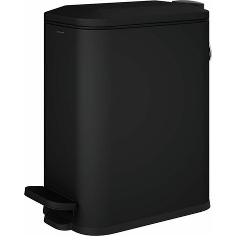 COSMIC Papelera Negro Mate Essentials (5L)