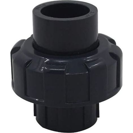 Raccord union pvc 20 25 32 40 50 63 75 90 110mm piscine manchon union pvc raccord pour pompe filtre (Diamètre Intérieur 50mm) (1/5)