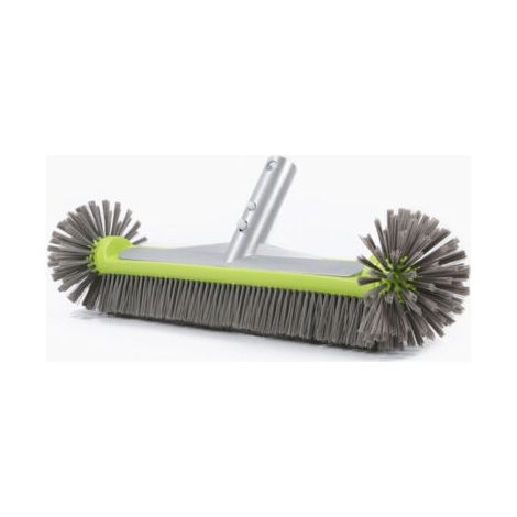 Brosse de Piscine de Remplacement 45cm, Accessoires pour Le Nettoyage des parois de la Piscine, Installation Simple, Poils hémisphériques