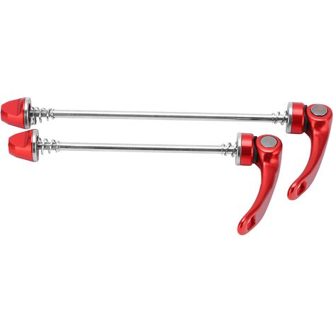 Bolany Schnellspannhebel für Fahrradnaben, Aluminiumlegierung, 100 mm Hinterrad, 135 mm Ersatzteile, Rot