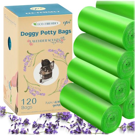 Sacchetti biodegradabili per deiezioni canine PetJet, 120 pezzi, sacchetti bio-animali (1/5)