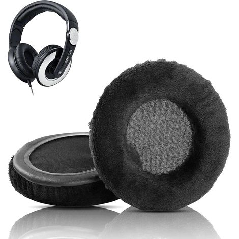 HD 205 Coussinets de Remplacement compatibles avec Les Casques Sennheiser HD 205 HD205 HD-205 (Tissu Doux/Mousse de Haute qualité) (1/5)