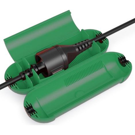 CSPARKV Vert, 1 Boîtier de Protection pour rallonge électrique (1/5)