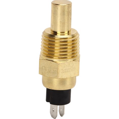 3-W-Wassertemperaturanzeige, 1/2-NPT-Schraubsensor für VOD-Dieselgenerator, max. 125 °C, 6–24 V, Motortemperaturfühler (1/5)