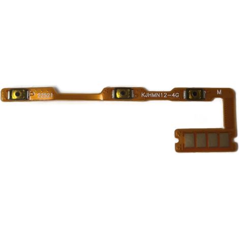 Botones laterales, volumen, encendido/apagado, cinta flexible para Xiaomi Redmi Note 12 4G