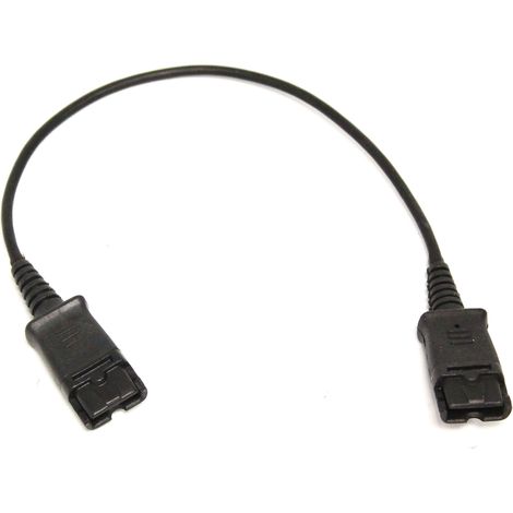 BeMatik - Câble compatible avec Plantronics QD à Plantronics QD (1/2)