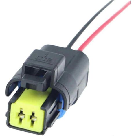 Connecteur d'alternateur à 2 broches compatible avec Renault Master, Vauxhall Movano et Nissan Interstar