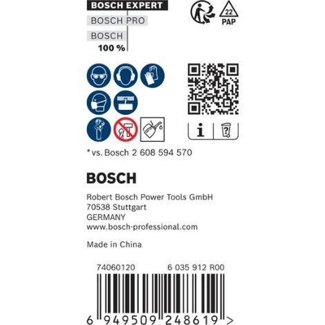Bosch 6x Set universal de sierras de corona EXPERT Sheet Metal PC Plus (para Láminas de acero inoxidable, Láminas de acero, Ø 22, 25, 32 mm, Professional Accesorios Taladro)