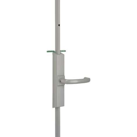Crémone pompier type ST 740 à poignée rotative sans tringle coloris gris - ASSA ABLOY FRANCE VACHETTE (1/2)