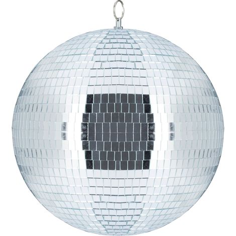 Palla da discoteca a sospensione 30 cm effetti luminosi atmosfera festosa design contemporaneo in vetro argentato 130008002