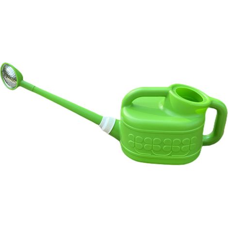 Arrosoir 4L pour Plantes d'Intérieur Arrosoir Plastique Grand Capacité avec Long Bec Vert (1/4)