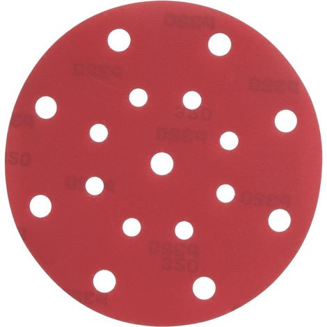 Disque abrasif - Radix - Pro - Velcro 150 mm - P320 - 17 trous (50 pcs) (1/2)