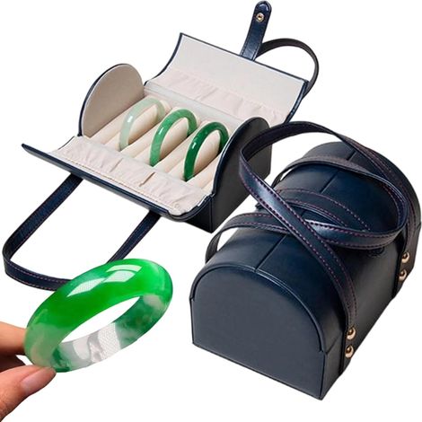 Boîte de rangement pour bracelets à 7 compartiments Idéale boucles d'oreilles , bagues , bureau , us (1/5)