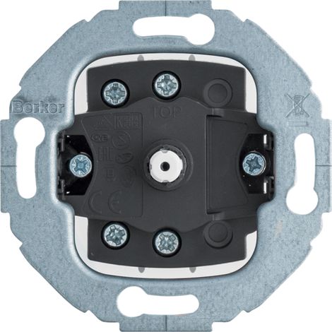Conmutador Rotatico Berker By Hager 387603 Series Redondas