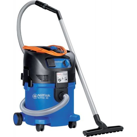 Aspirador en seco ATTIX 30-11 PC 1500 W 3700 l/min 250 mbar 30 l Nilfisk