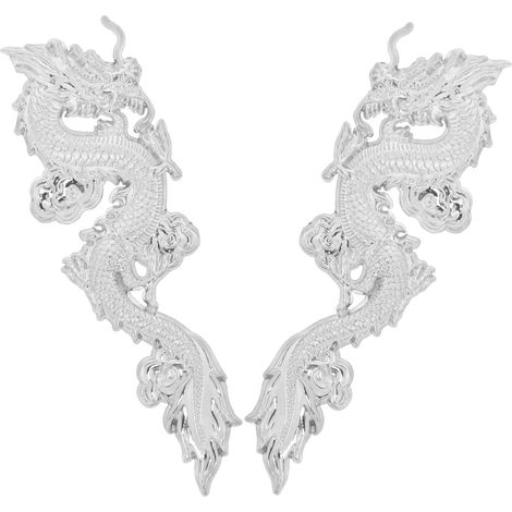 Dragon Sticker for Car and Truck Zinc Alloy Metal Emblem