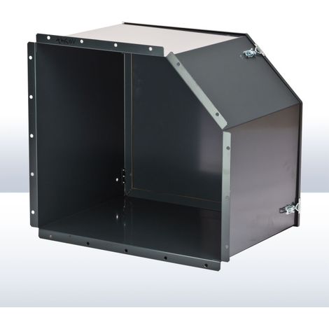 Extension - Elargisseur droit pour cabine de sablage / sableuse D24281