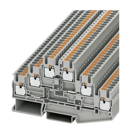 BLOC DE JONCTION À PLUSIEURS ÉTAGES CONTENU: 1 PC(S) PHOENIX CONTACT PT 2,5-3L 3210499 (1/2)