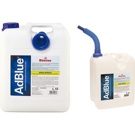 AdBlue Car Additive in 10 -Liter -Tank mit Rhoutten Pilling Cap