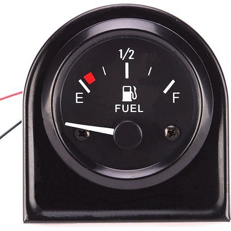 Jauge de niveau de carburant numérique 52 mm – Éclairage blanc – 12V – Haute sensibilité – Compatible avec véhicules essence (1/5)