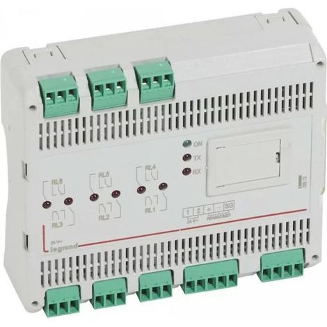 Legrand 028812 - Modulo da 6 ''uscite programmabili'' dmx3
