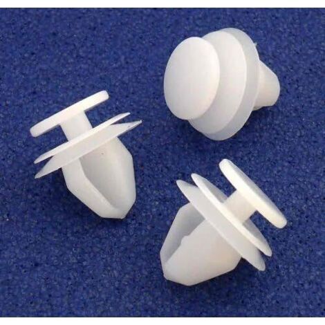 20 x Clips Agrafe Plastique Moulures et Bandeaux -- 6991S6 / 6991.S6