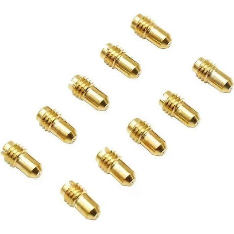 Lot de 10 gicleurs de ralenti M5 pour carburateurs Dellorto PHBD MAMB UAUB PHBG (1488) - Accessoire moto (1/5)