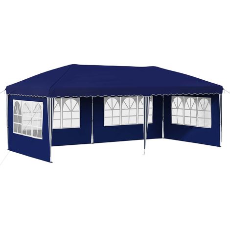 Maison Exclusive - Pop-up Partyzelt 575 x 289 x 245 cm Blau (1/5)