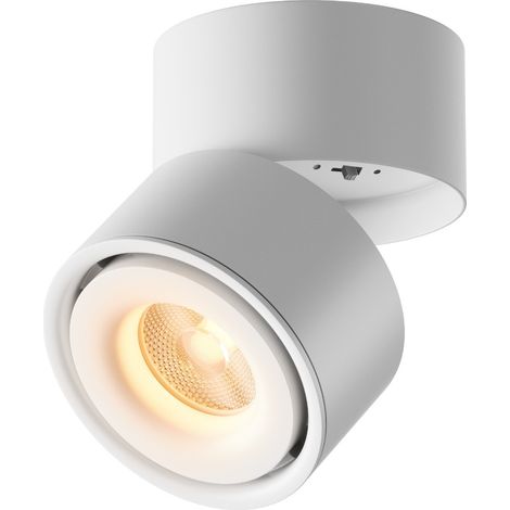 Spot soffitto YIN bianco tondo orientabile LED 15W (1/5)