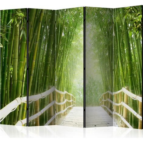 Paravent 5 Volets "Magical World of Green" 172x225cm (1/2)