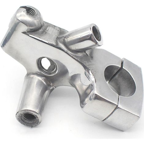 Base di montaggio per specchietto retrovisore da 25 mm per moto, scooter, supporto per asta frizione, compatibile con Shadow 400750 e Steed 400600. (1/2)