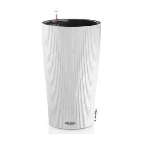 Lechuza Blumentopf elegant Weiß 23 cm Durchmesser 41 cm Höhe