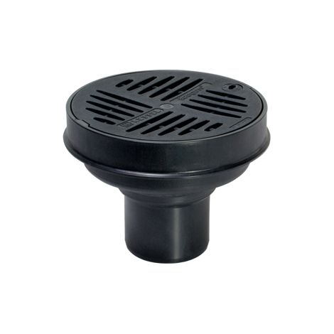KESSEL Hofablauf Ecoguss DN100, rund, Lock+Lift, 67111B