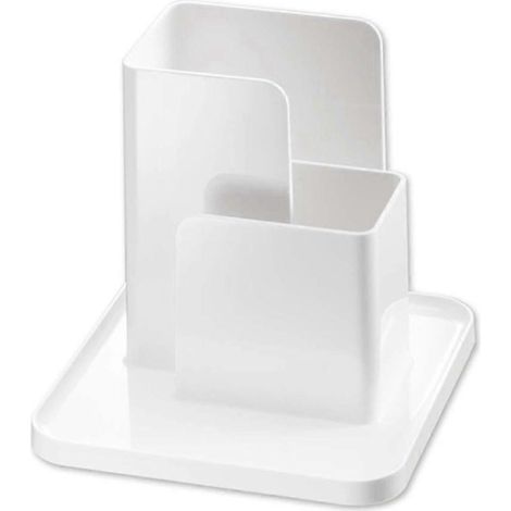 Boîte de rangement de bureau moderne et résistante aux rayures, idéale pour les étudiants. (1/5)