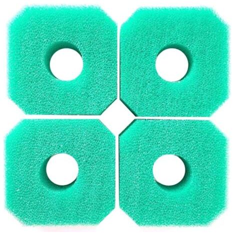 Lot de 4 filtres en mousse lavables pour piscine, spa et jacuzzi, compatibles avec V1