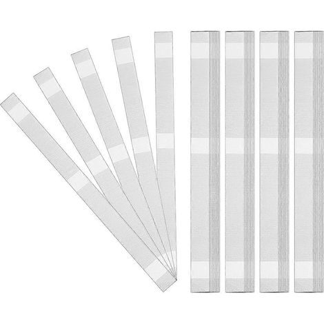 50 bandes adhésives pour reliure de livres, adhésif fondant de 2,5 cm avec support en maille pour divers besoins de reliure (1/5)
