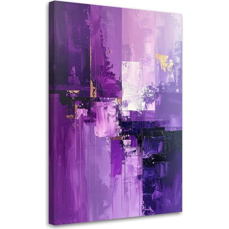 Impresión de Imagen Abstracción púrpura con luz urbana y profundidad 20x30 (1/5)