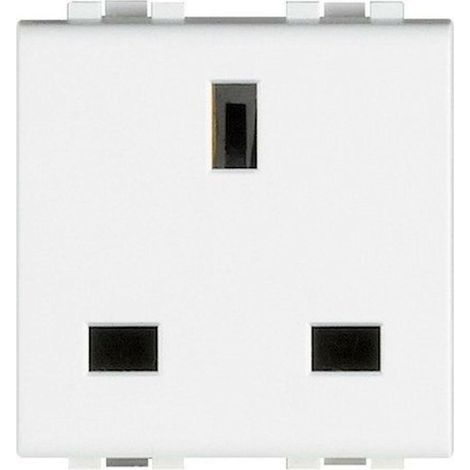 Bticino light - presa 2p&43t 13a 250v presa modulare bs n4150