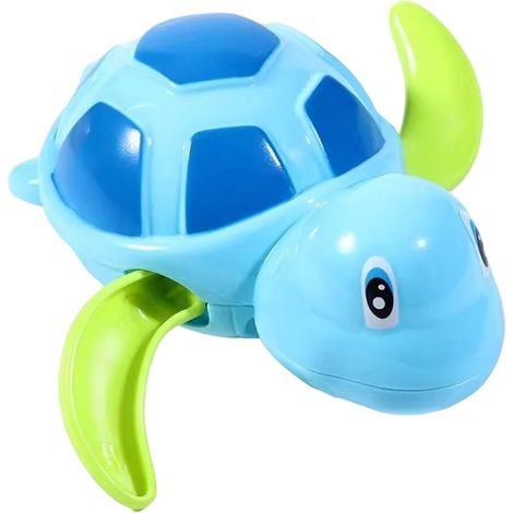 Jouet de bain pour enfants de 1 à 5 ans, jouet de piscine, tortue flottante à remonter, jouet de bain amusant pour bébé, adorable jouet flottant pour la baignoire, cadeau d'âge préscolaire pour garçon