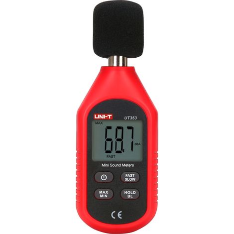 Messgerät uni-t ut353 Genauigkeit ±1,5 dB Bereich 30-130 dB (1/3)