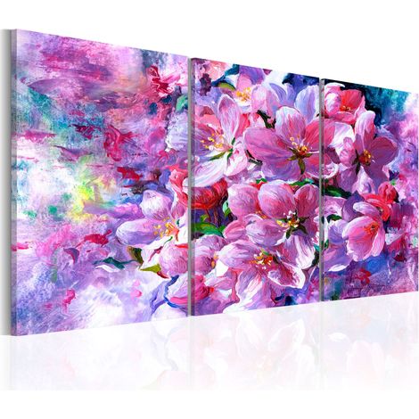 Quadro - Lilac Flowers - 60x30 (1/4)