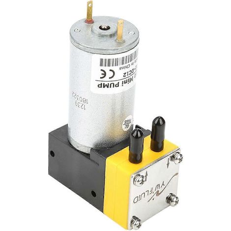 12V 0,4-1L/min Elektrische Gleichstrommotor-Mikromembran-Vakuum-Selbstansaugpumpe
