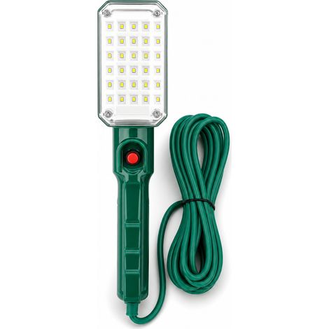 Lampe de travail LED rechargeable avec crochet et aimant 37,5 cm (1/5)
