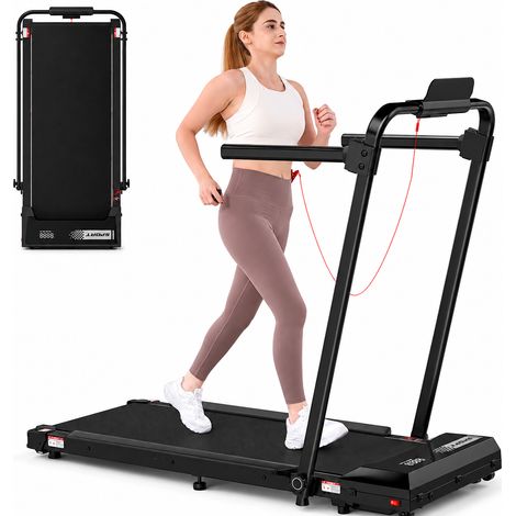Tapis de course pliable avec Inclinaison CITYSPORTS ZX8S - Tapis de marche avec Moteur 1400W, 8 km/h, Écran LCD & Télécommande, Idéal Maison et Bureau (1/5)