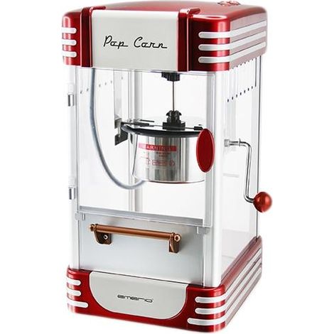 Machine à popcorn emerio rétro rouge 360 W 3 3 kg
