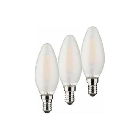Müller-Licht 400292 LED EEK E (A - G) E14 Kerzenform 4 W = 40 W Warmweiß 3 St. (1/2)