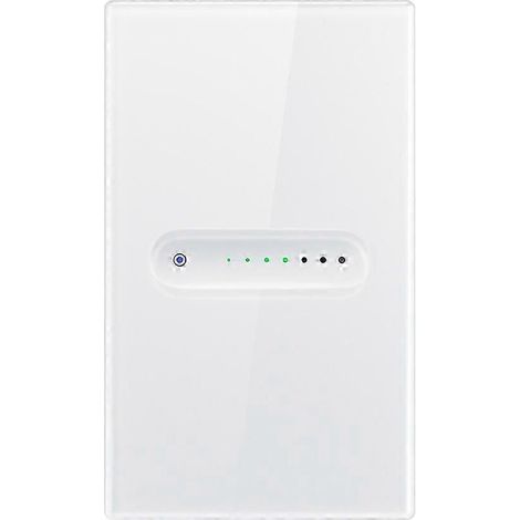 Interrupteur variateur intelligent Tuya à 1 bouton, Wi-Fi, panneau tactile, application de contrôle à distance, compatible avec Alexa et Google Home. WHBYV (1/4)