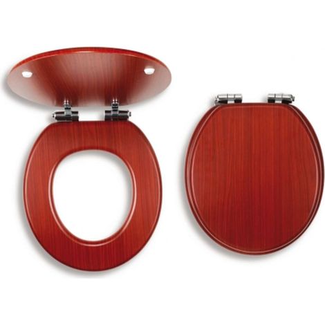 Novaservis Prestige - WC-Sitz Lyra, softclose, Holz furniert WC/SOFTORECHLY