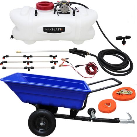 ATV Tipping Trailer & 60 Litre Sprayer (1/5)