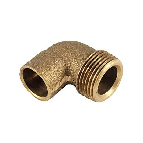 Raccordo ibp 4092g 90 gradi ottone rosso 28 mm